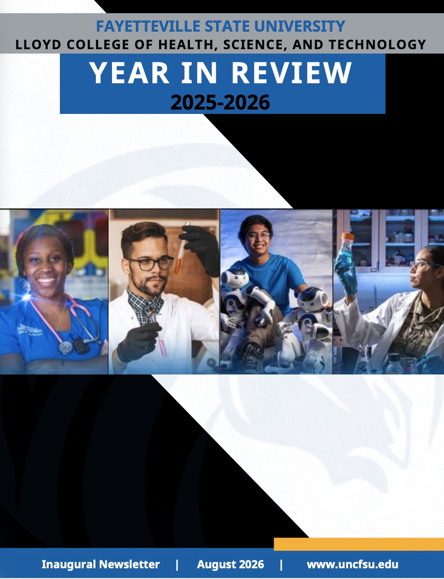 The cover of a newsletter.