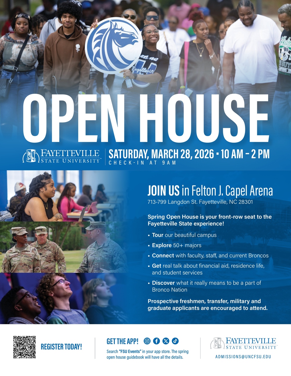 Open House Flyer, prientable/screen reader friendly PDF available below.