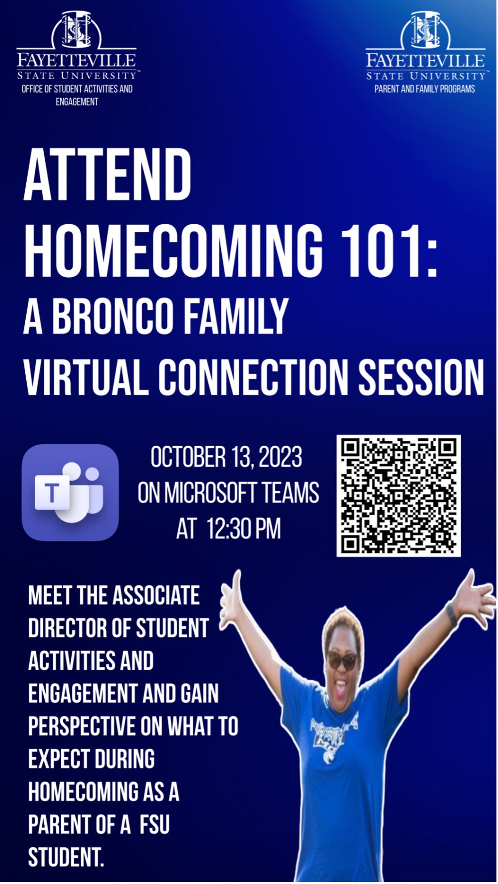 Flyer: Homecoming 101, Information copied below.