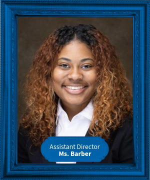 Ms. Barber: Assistant Director