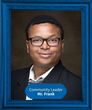 A. Frank : Community Leader