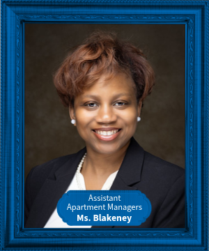 B. Blakeney : Assistant Apartment Managers