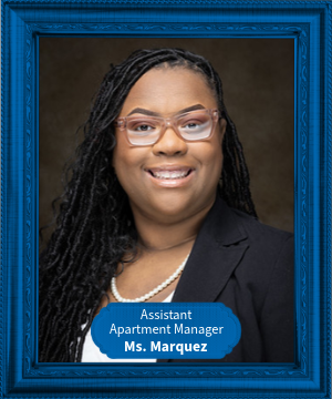 Z. Marquez : Assistant Apartment Manager