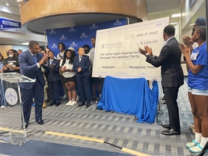 Largest single private gift
