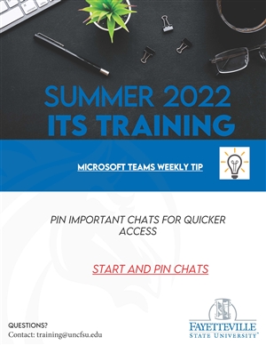 Start and Pin Chats