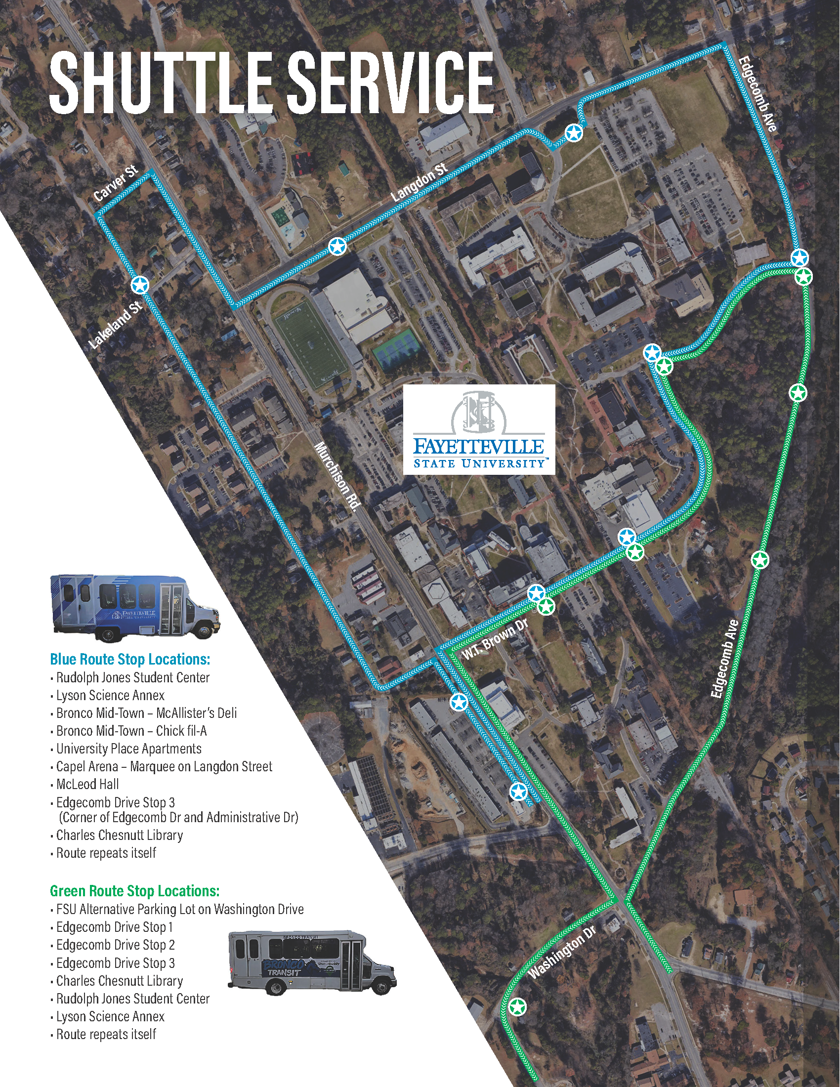 FSU Shuttle Map