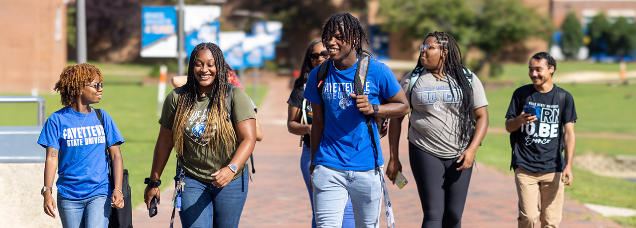 Students Walking Image