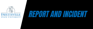 Report an incident
