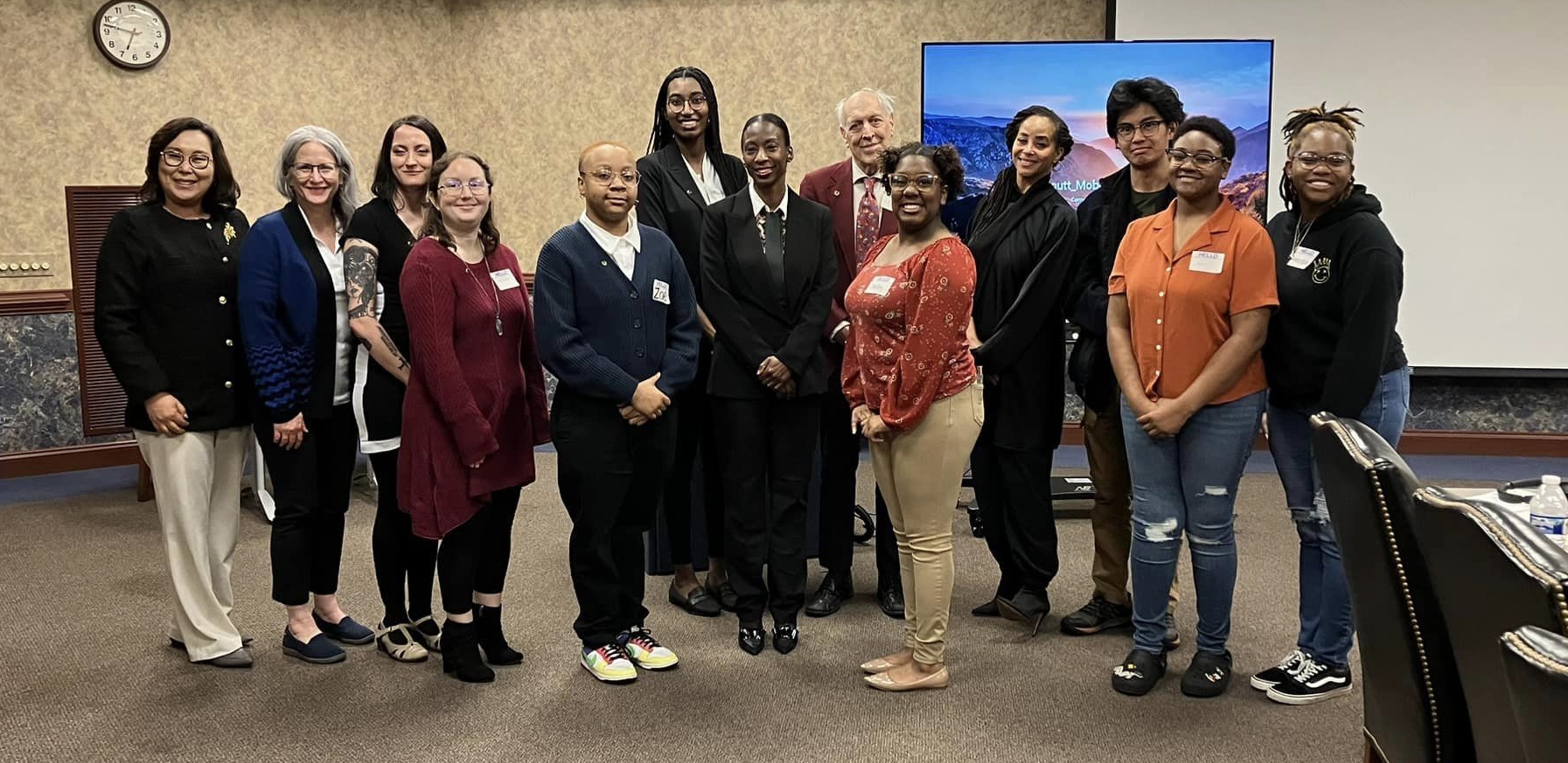 Picture of FSU English Honor Society 2024 inductees