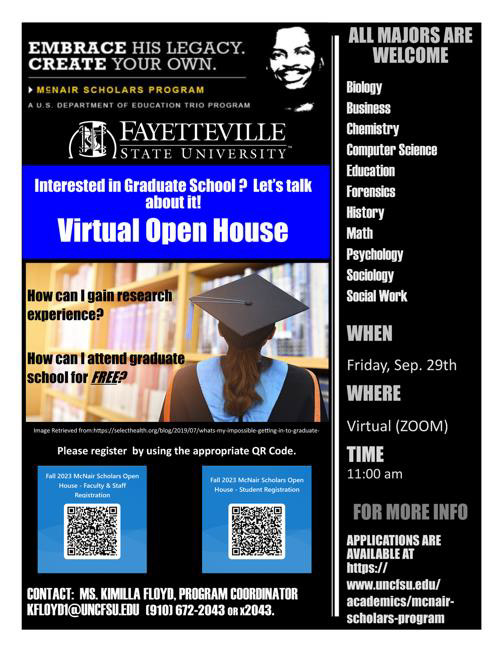 Flyer, information below