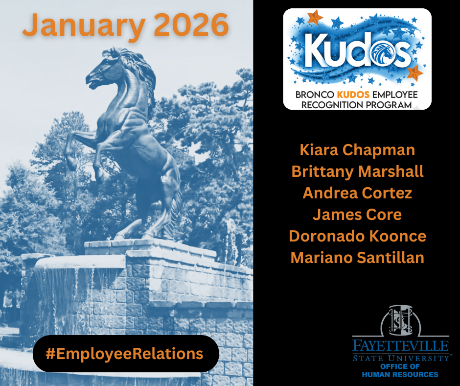 November Kudos nominees. Information below.