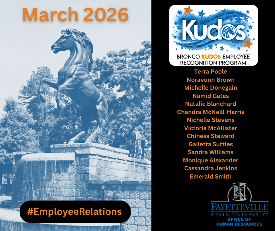 Kudos nominees. Information below.