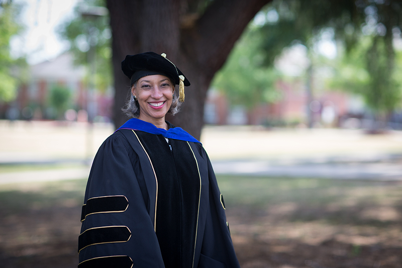 Kim Jeffries Leonard at Founders Day 2017