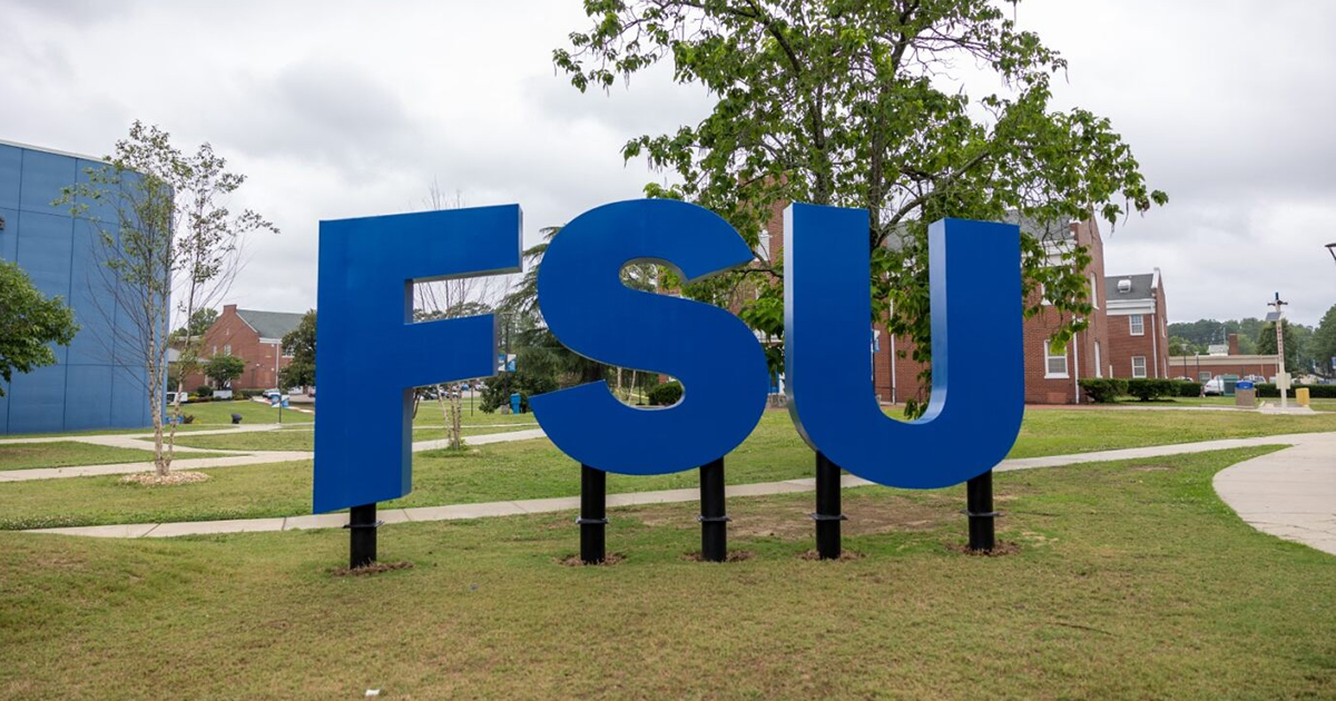 FSU Block Letters - Campus Photo