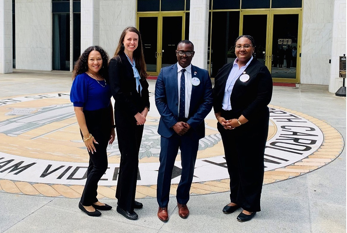 Ms. Kimberly A. Tamsett, Dr. Alison Van Nyhuis, Mr. Roguens Stinvil, and Ms. Ashanti Gaydon