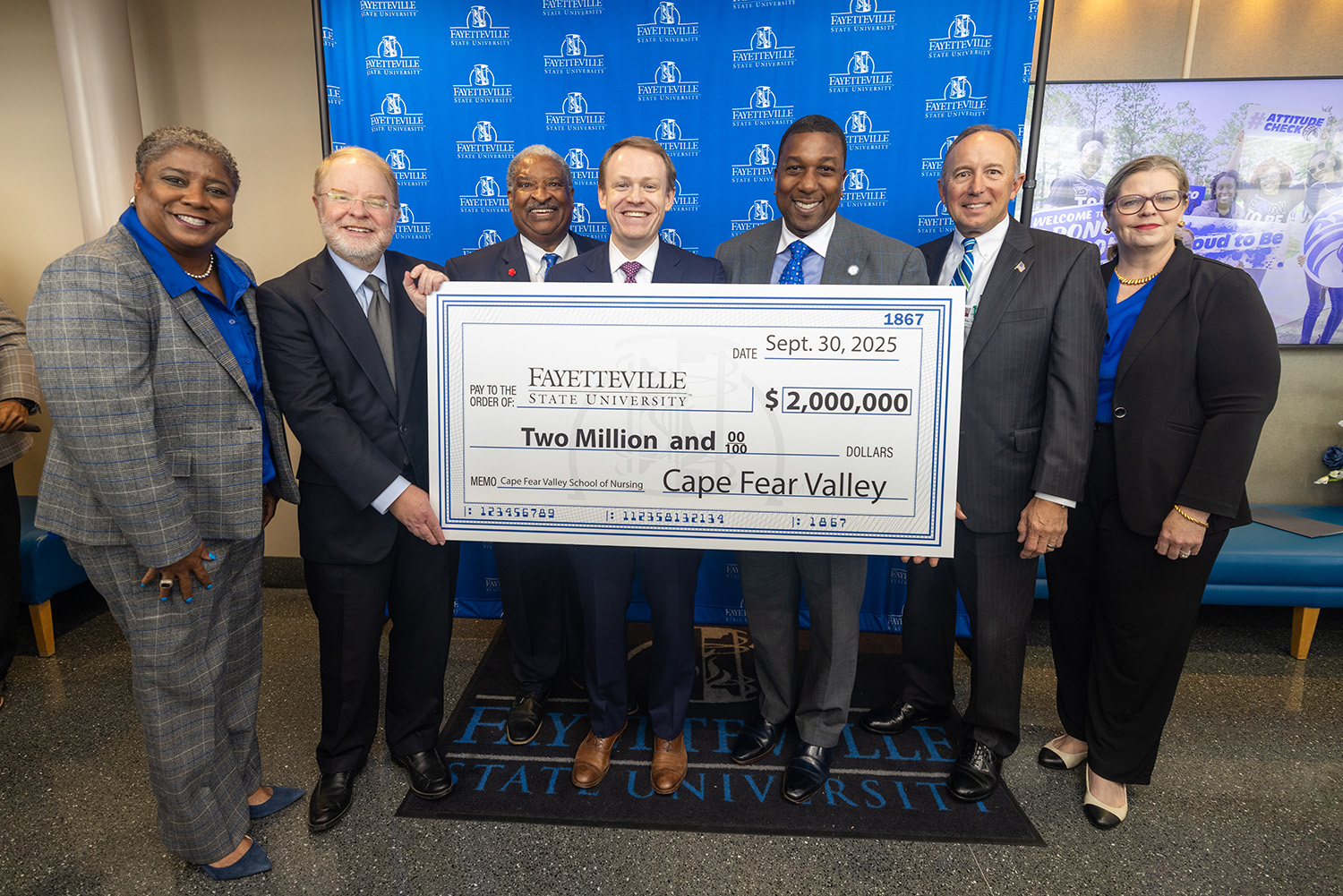 FSU receives a $2 million donation from Cape Fear Valley Health