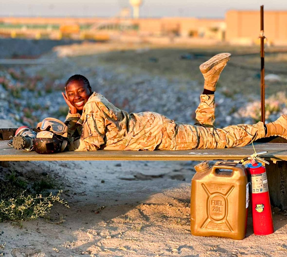 Sgt. Sierra Whitmore deployed.