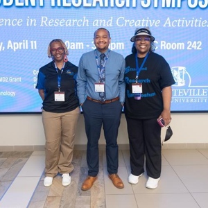 Dr. Erin White, Dr. Justin Graham and Dr. Kimberly Smith Burton