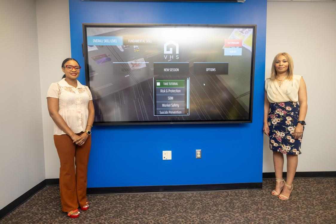Associate Professor Erica Campbell, Ph.D., and Assistant Professor Michelle Bates, Ph.D.