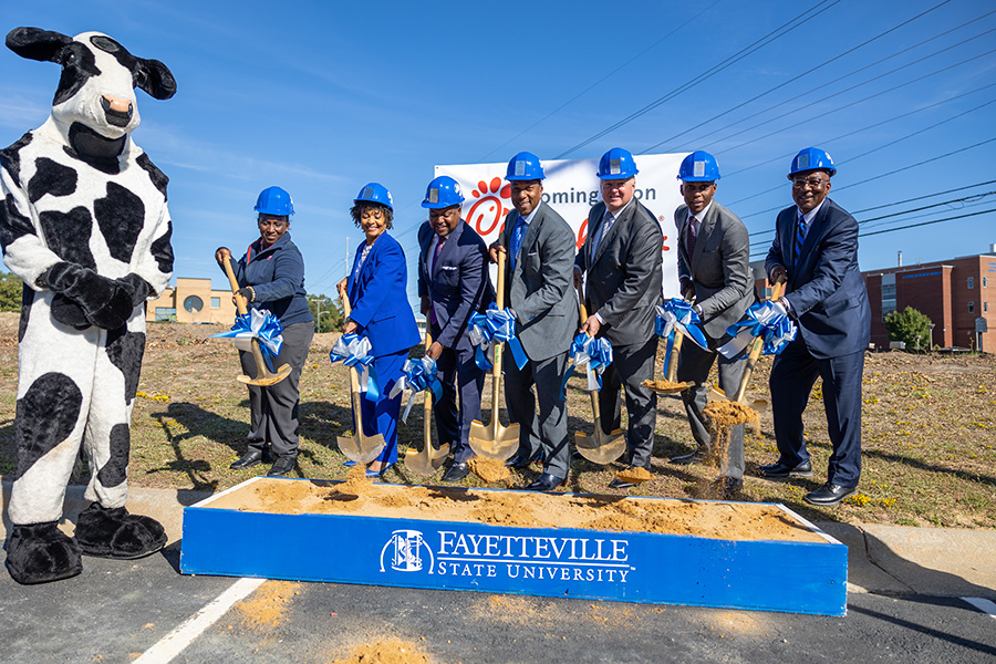 Chick-fil-A Ground Breaking Photo