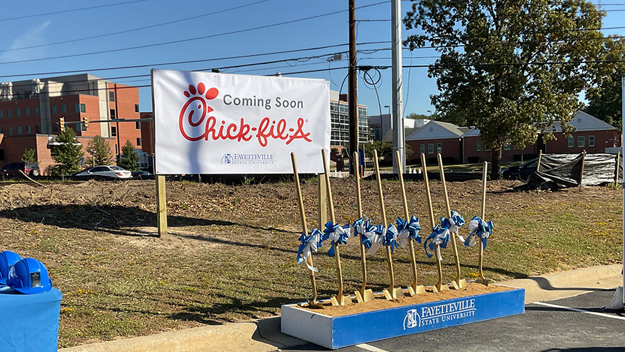 Chick-fil-A Ground Breaking