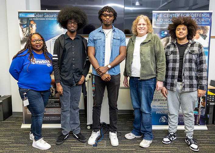 Fayetteville State University Hackathon Students