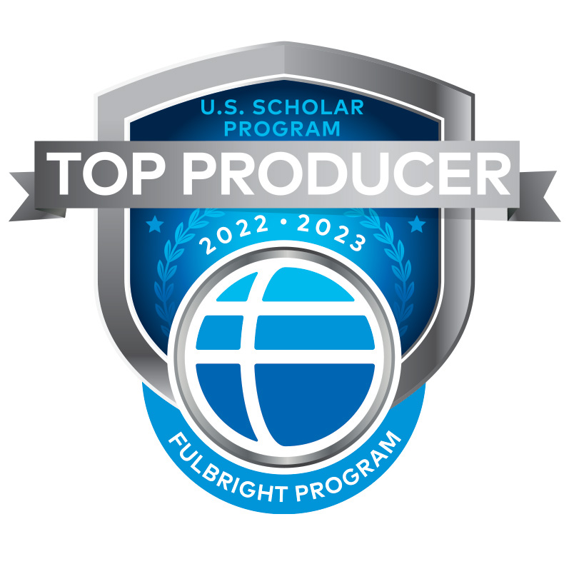 Fulbright US Scholar Program Top Producer Badge
