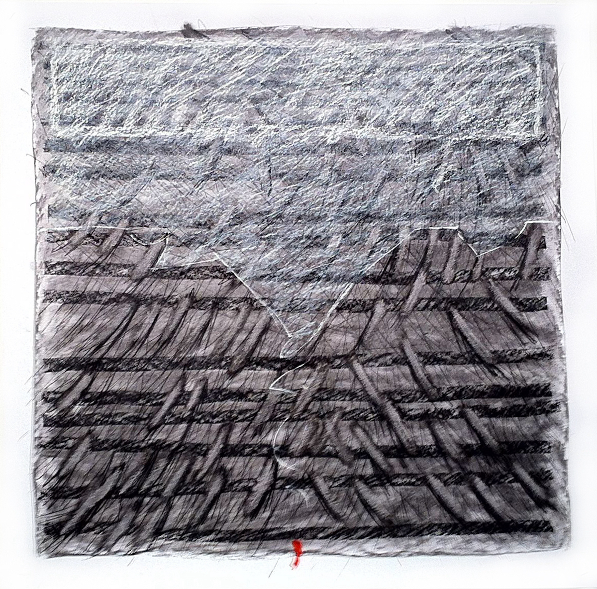 David Edward Shurbutt, Cueva de la Pileta, 2013, Charcoal, graphite and pastel on paper