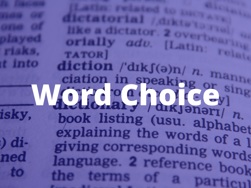 Word choice icon